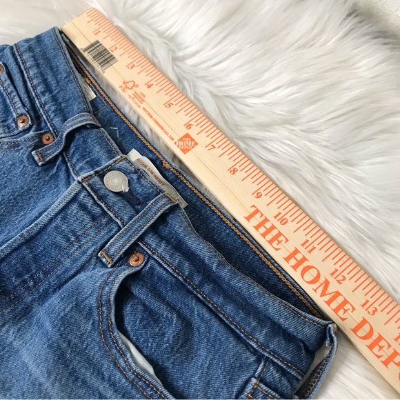 Levi's Jeans Women 26 Wedgie Straight Blue Button Fly - Picture 8 of 13